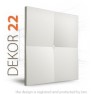 Loft System DEKOR 22 - Panel gipsowy 3D