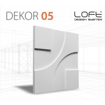 Loft System DEKOR 05 - Panel gipsowy 3D