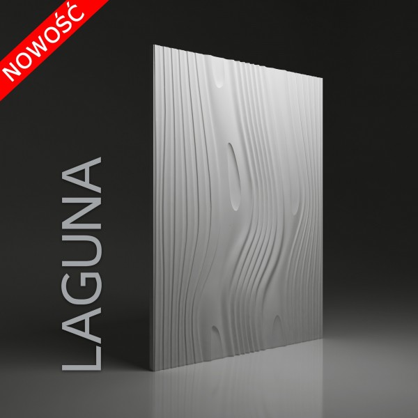 Dunes 29 LAGUNA - Panel gipsowy 3D 