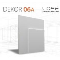 Loft System DEKOR 06A - Panel gipsowy 3D