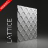 Dunes 30 LATTICE - Panel gipsowy 3D 