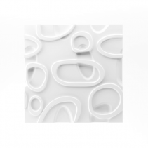 ArtPanel OKRĘGI - Panel gipsowy 3D 