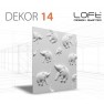 Loft System DEKOR 14 - Panel gipsowy 3D