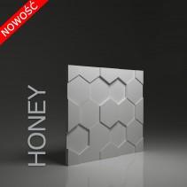 Panel gipsowy 3D HONEY efekt plastra miodu - model Dunes 19
