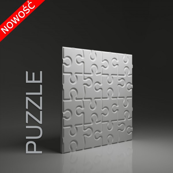 Dunes 21 PUZZLE - Panel gipsowy 3D 