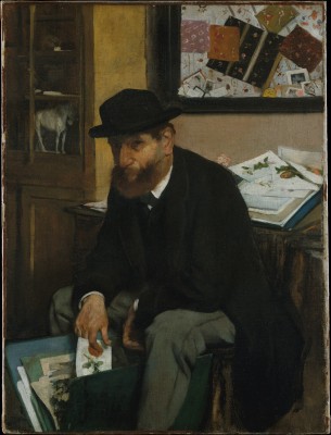 The Collector of Prints - Edgar Degas