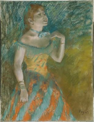The Singer in Green - Edgar Degas